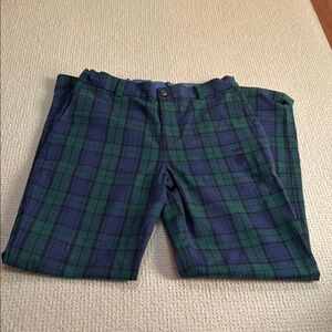 Vineyard Vines Plaid Green and Blue Pants